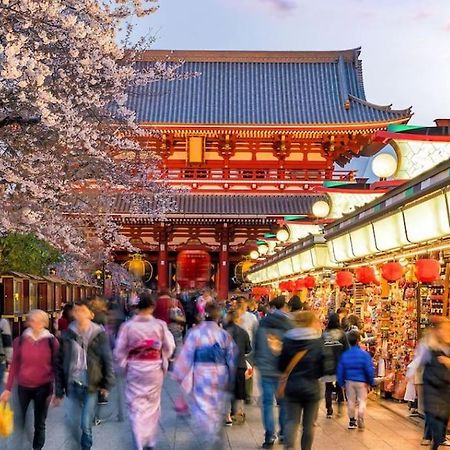 403 Oshiage Sta 3Mins Walk! Wi-Fi & Elevator 4Pax Lejlighed Tokyo Eksteriør billede